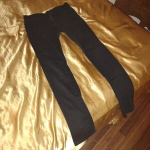 RVCA low-rise straight leg skinny blackout pantThese are NOT jeans